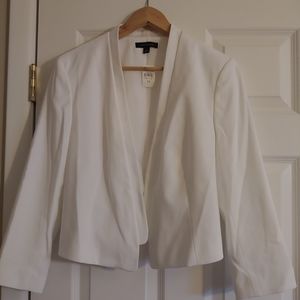 White dress suit jacket